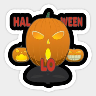 Halloween Pumpkins Sticker